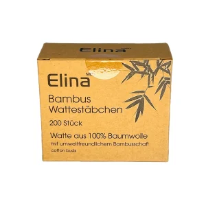 Elina Wattestäbchen Bambus